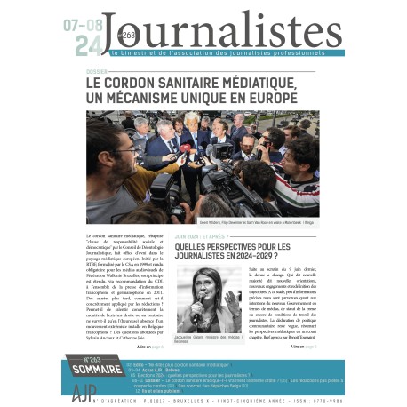 Journalistes, le bimensuel de l'AJP