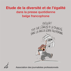 Étude sur la diversité et l'égalité en presse quotidienne belge francophone